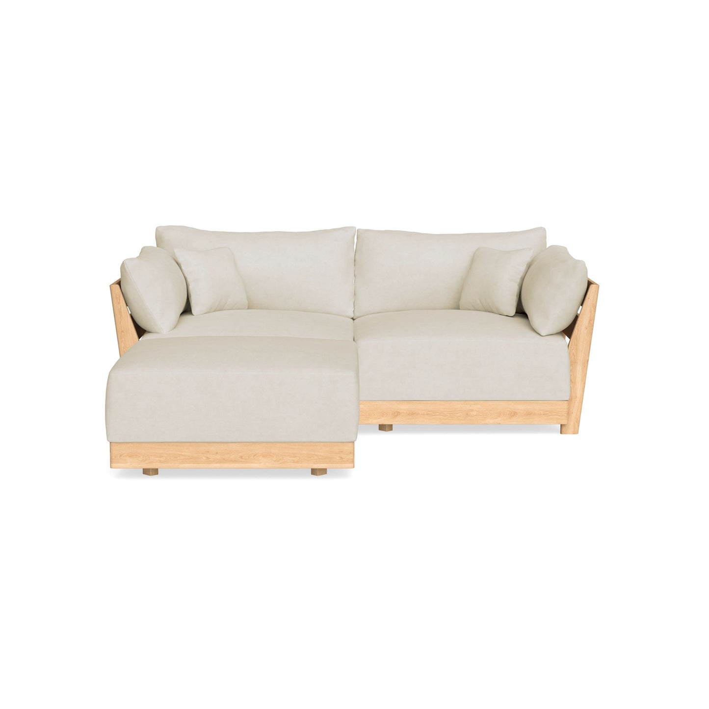 Slipcover Only - Modular Bondi 2-Seater Sectional in Mascarpone