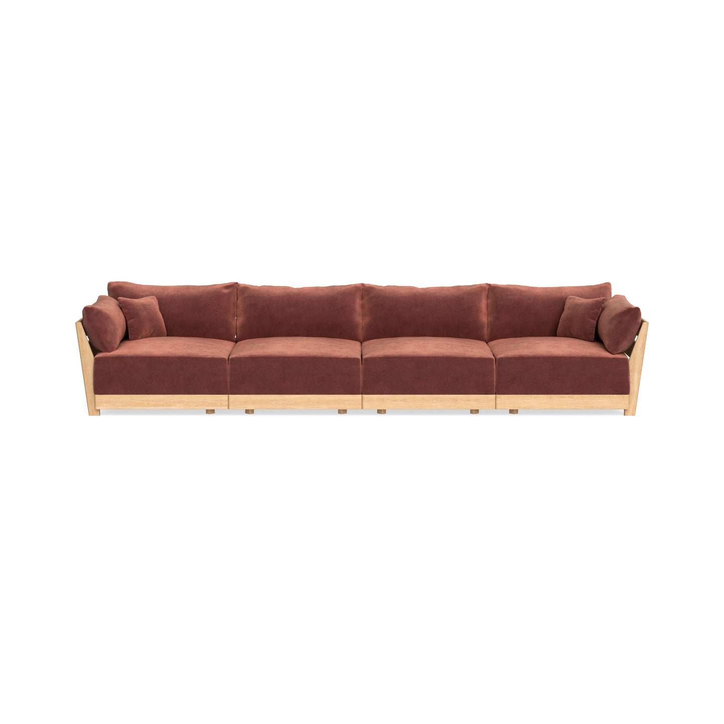 Slipcover Only - Modular Bondi 4-Seater Sofa in Spice