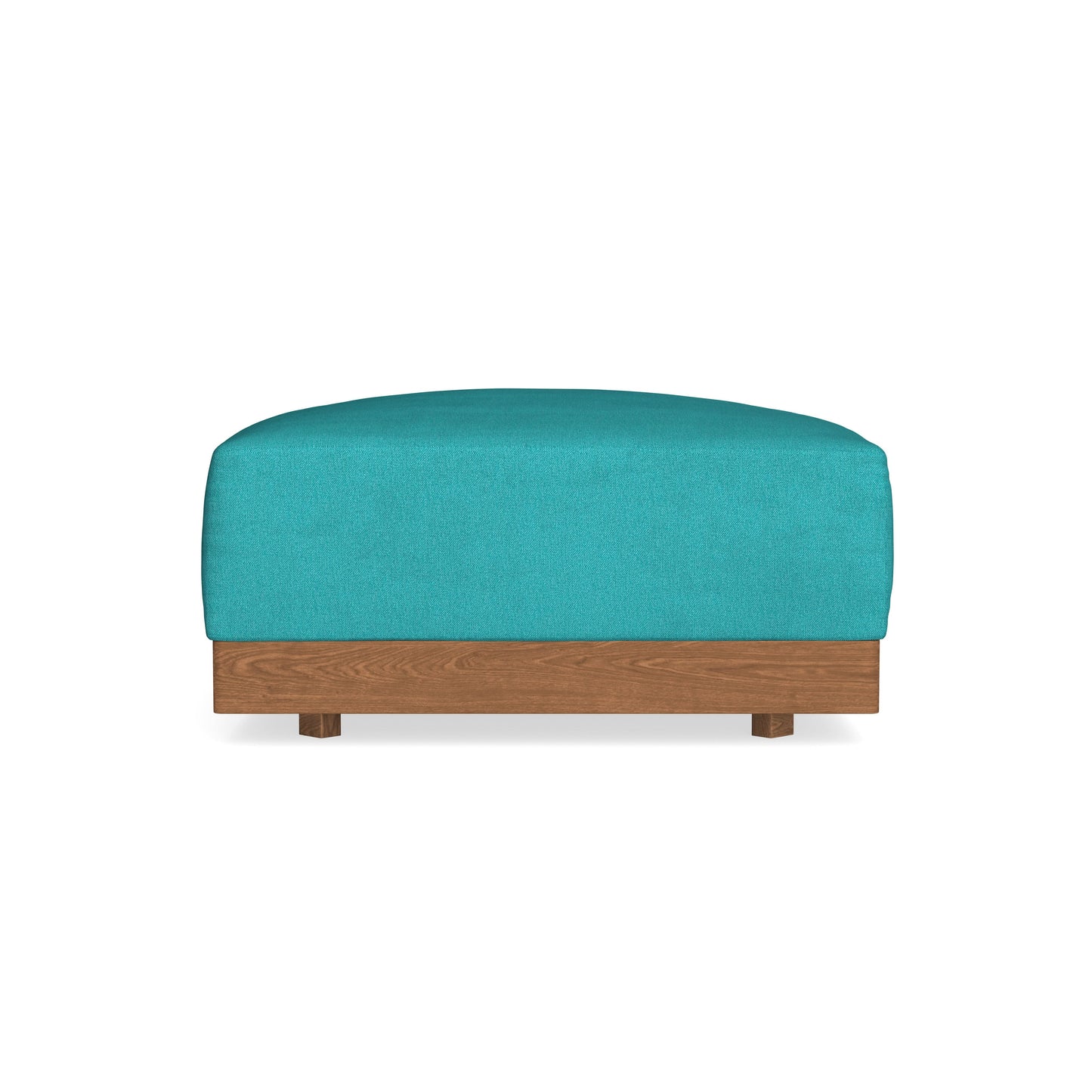 Modular Bondi Espresso Ottoman in Pool | Classic Blend