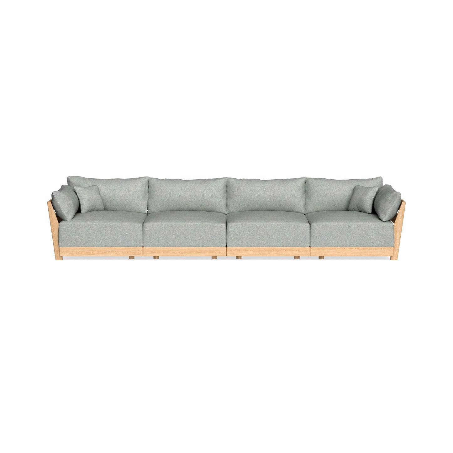 Modular Bondi Latte 4-Seater Sofa in Spa | Classic Blend
