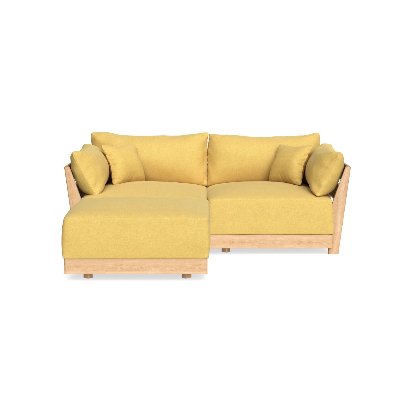 Slipcover Only - Modular Bondi 2-Seater Sectional in Goldenrod