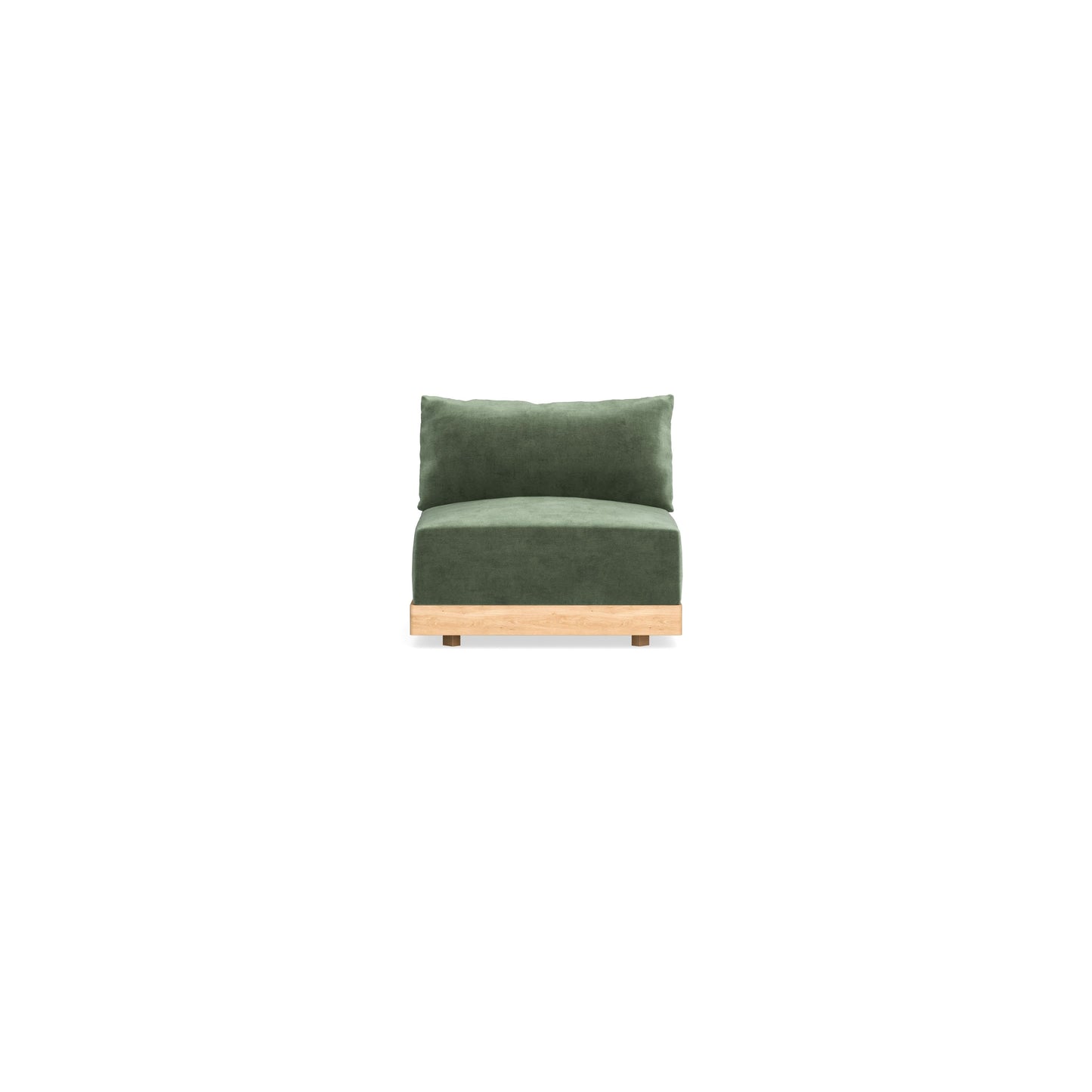 Slipcover Only - Modular Bondi Armless Chair in Rosemary