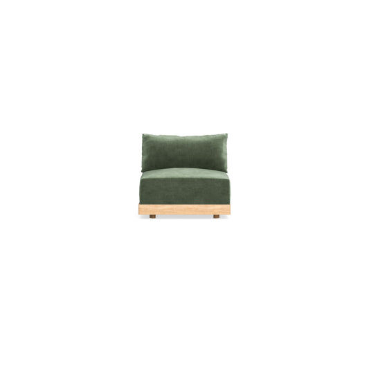 Slipcover Only - Modular Bondi Armless Chair in Rosemary