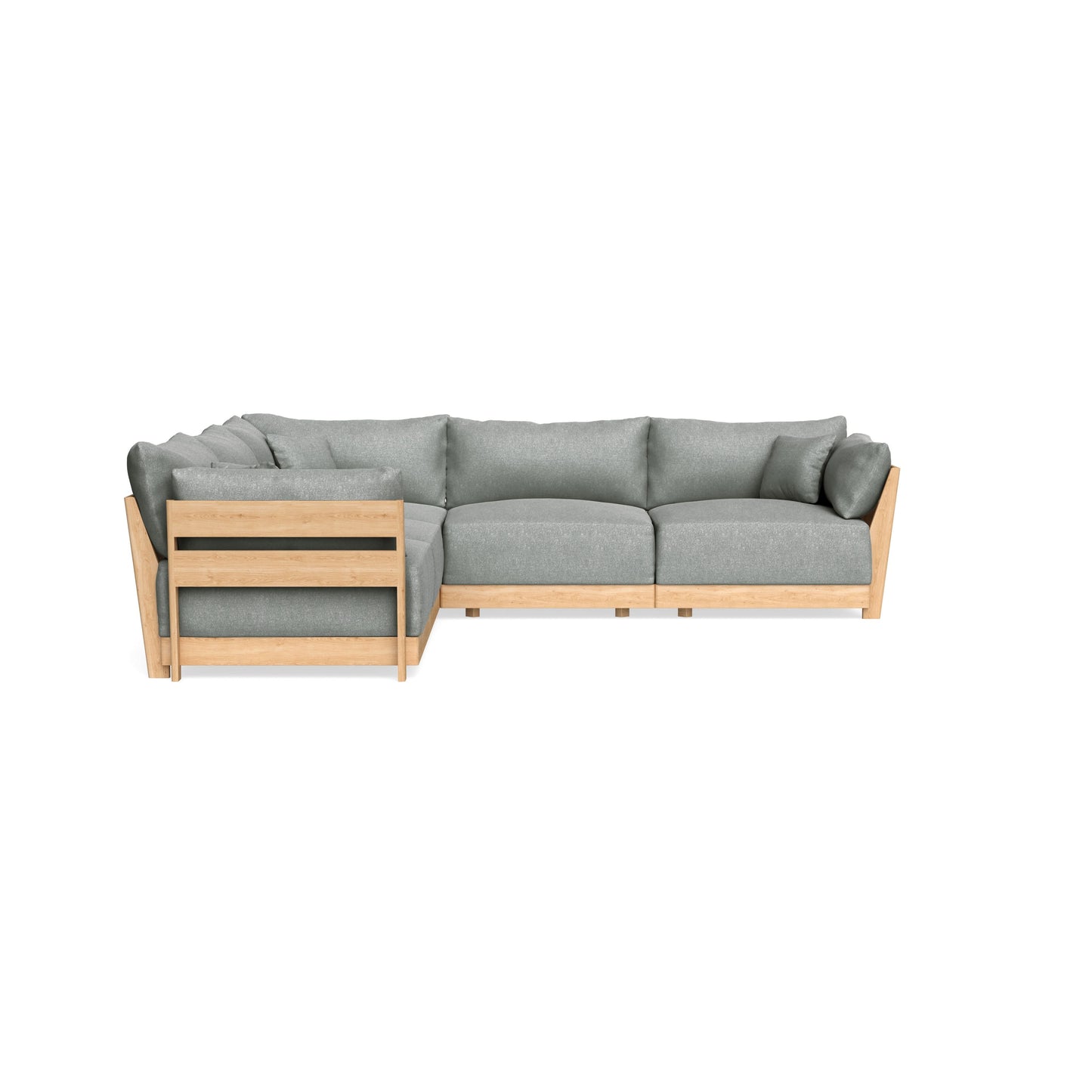 Slipcover Only - Modular Bondi 5-Seater Corner Sectional in Storm Gray