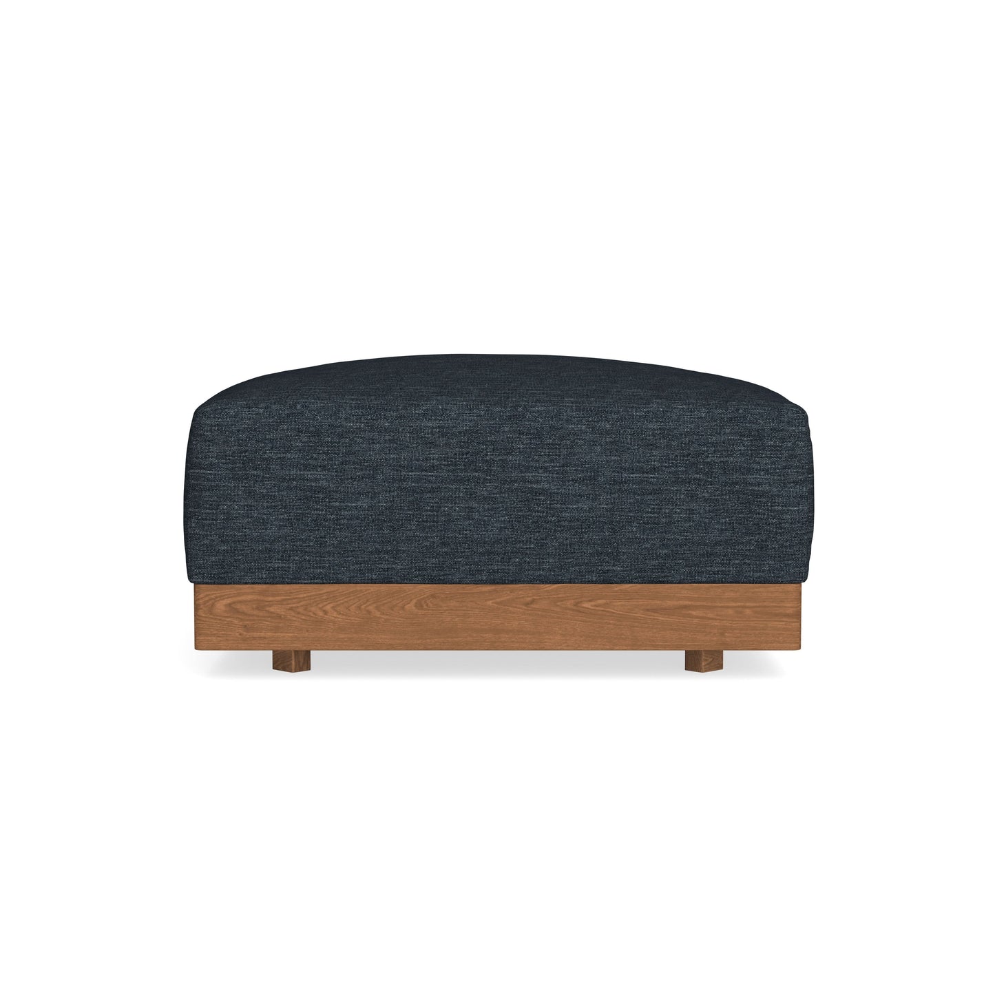 Modular Bondi Espresso Ottoman in Baltic Blue | Classic Blend