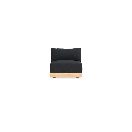 Slipcover Only - Modular Bondi Armless Chair in Coal