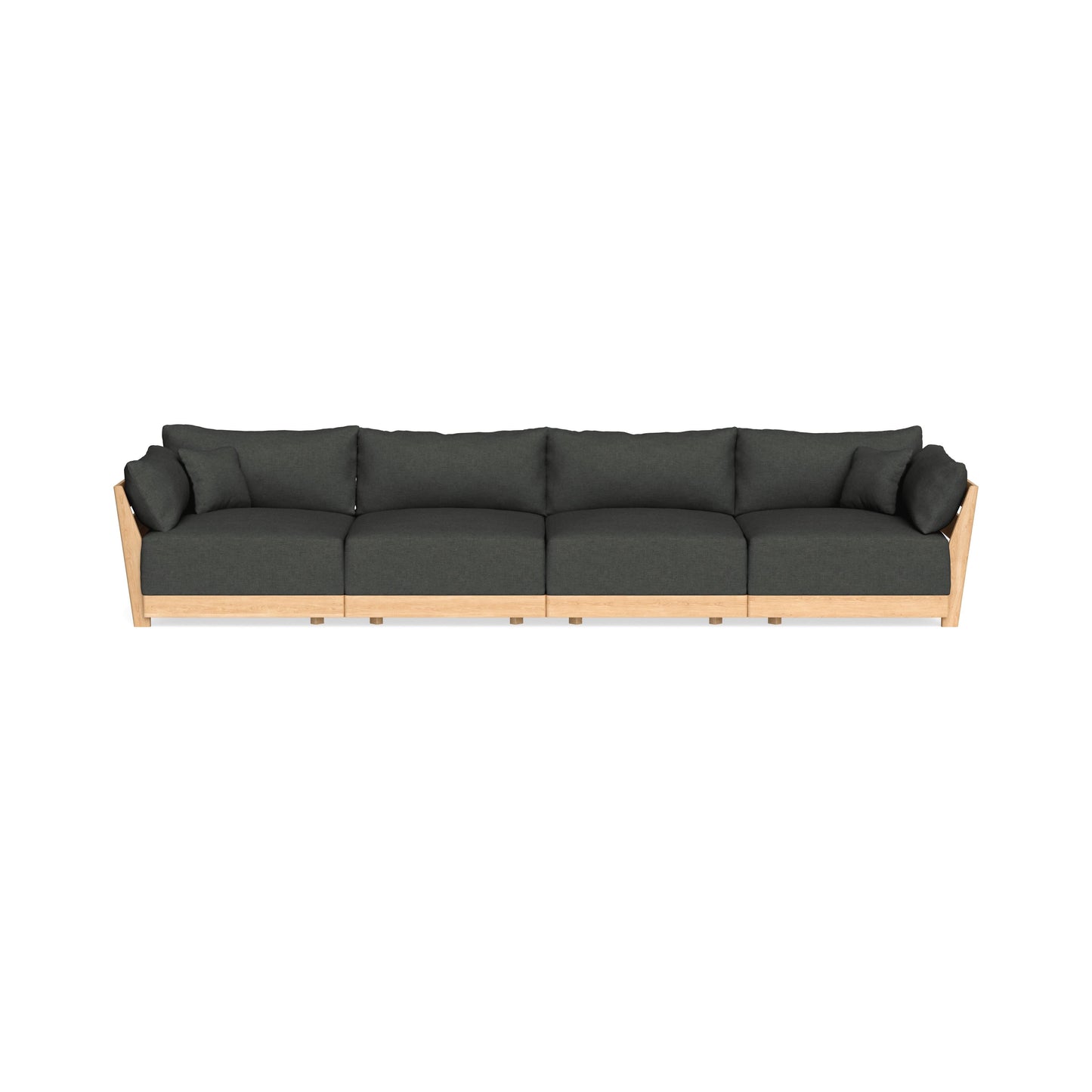 Slipcover Only - Modular Bondi 4-Seater Sofa in Raven Gray