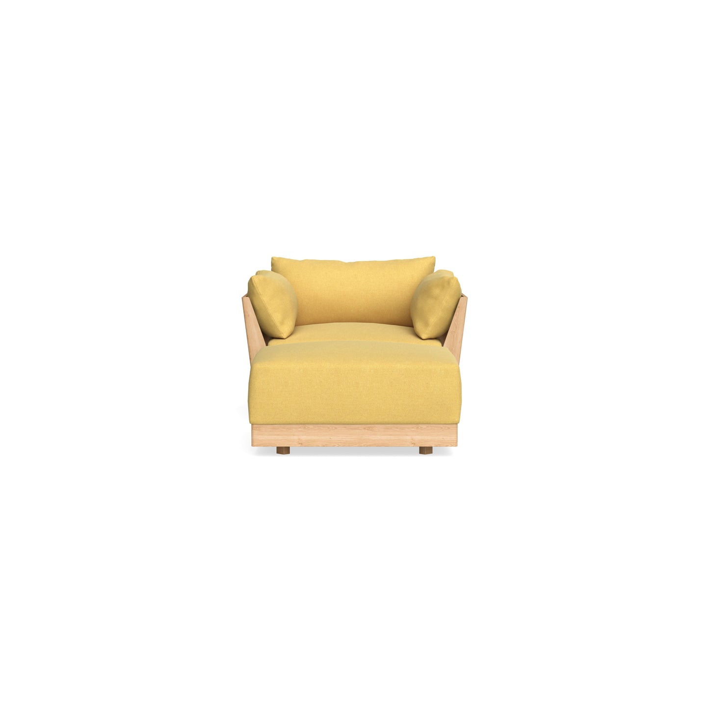 Slipcover Only - Modular Bondi Armchair + Ottoman in Goldenrod