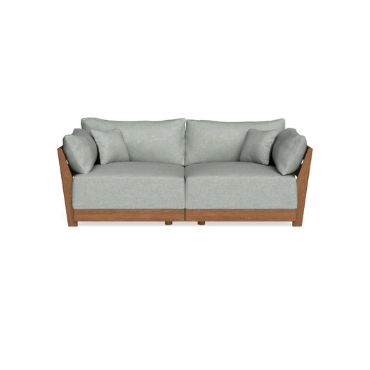 Modular Bondi Espresso 2-Seater Sofa in Spa | Memory Foam Blend