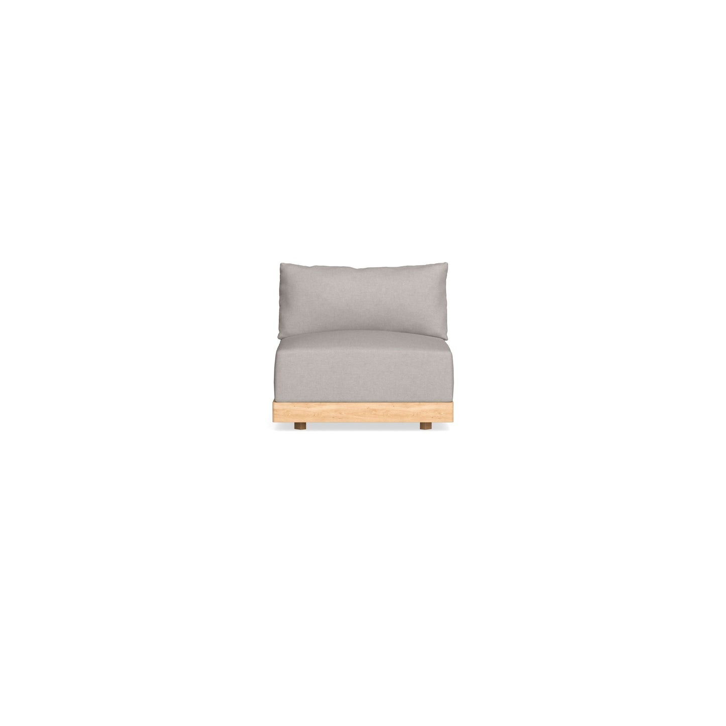 Slipcover Only - Modular Bondi Armless Chair in Cloud