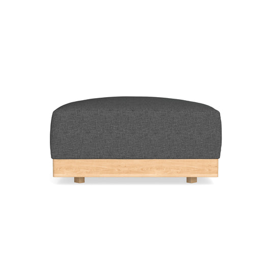 Modular Bondi Latte Ottoman in Pebble | Memory Foam Blend