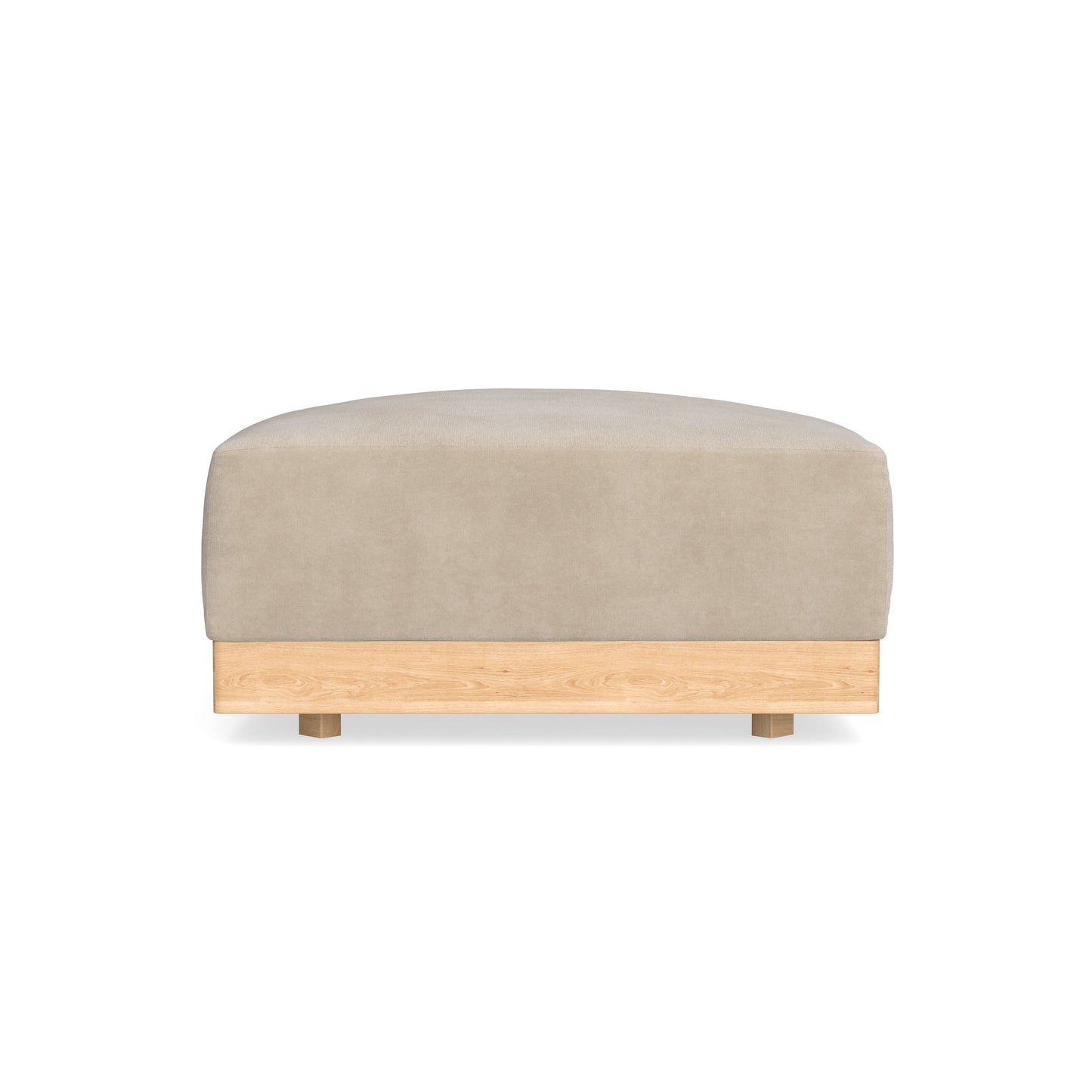 Slipcover Only - Modular Bondi Ottoman in Oyster