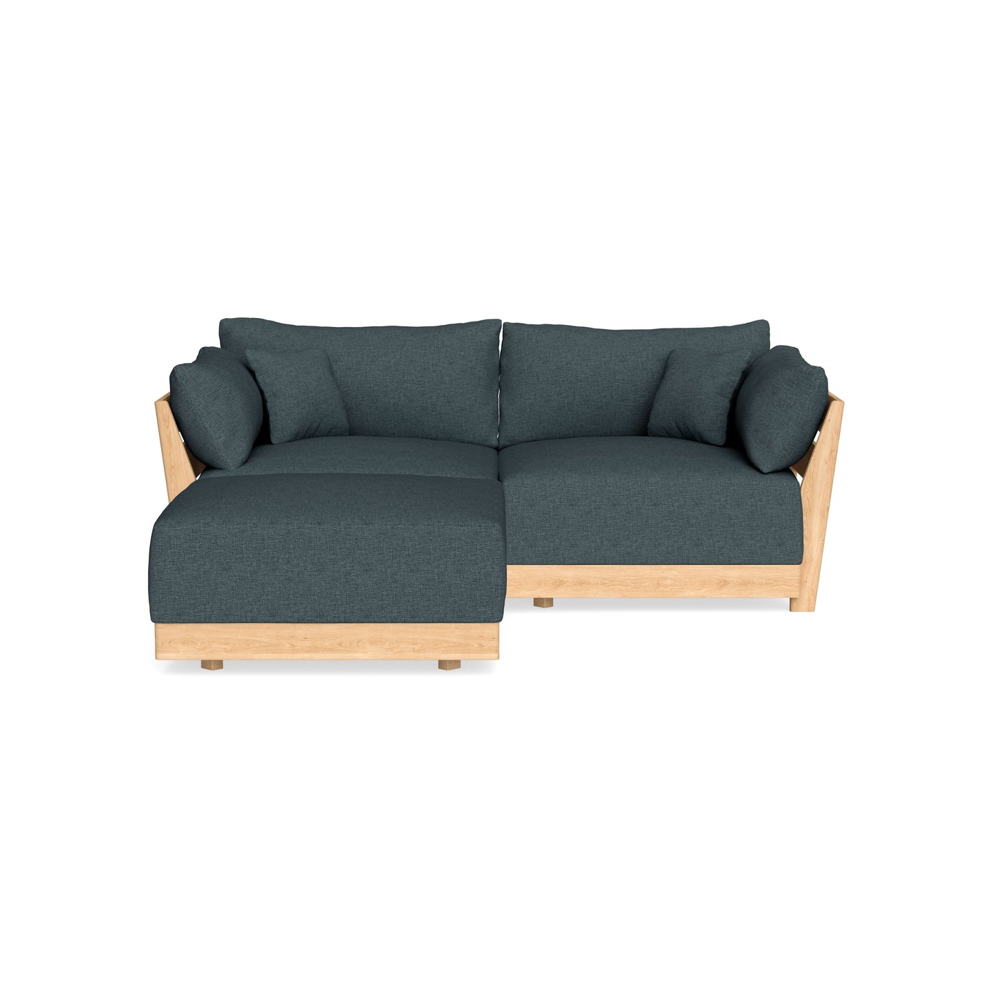 Slipcover Only - Modular Bondi 2-Seater Sectional in Ocean Gray