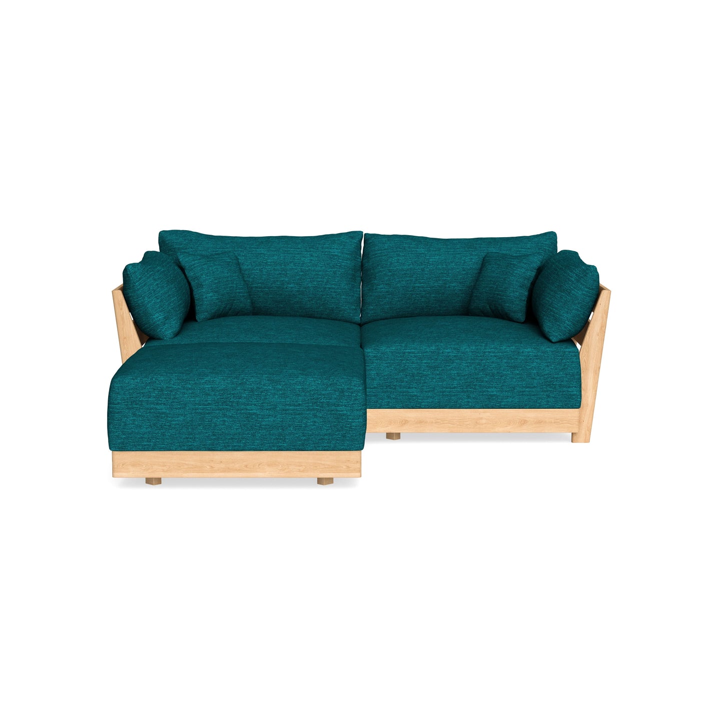 Slipcover Only - Modular Bondi 2-Seater Sectional in Marine Teal