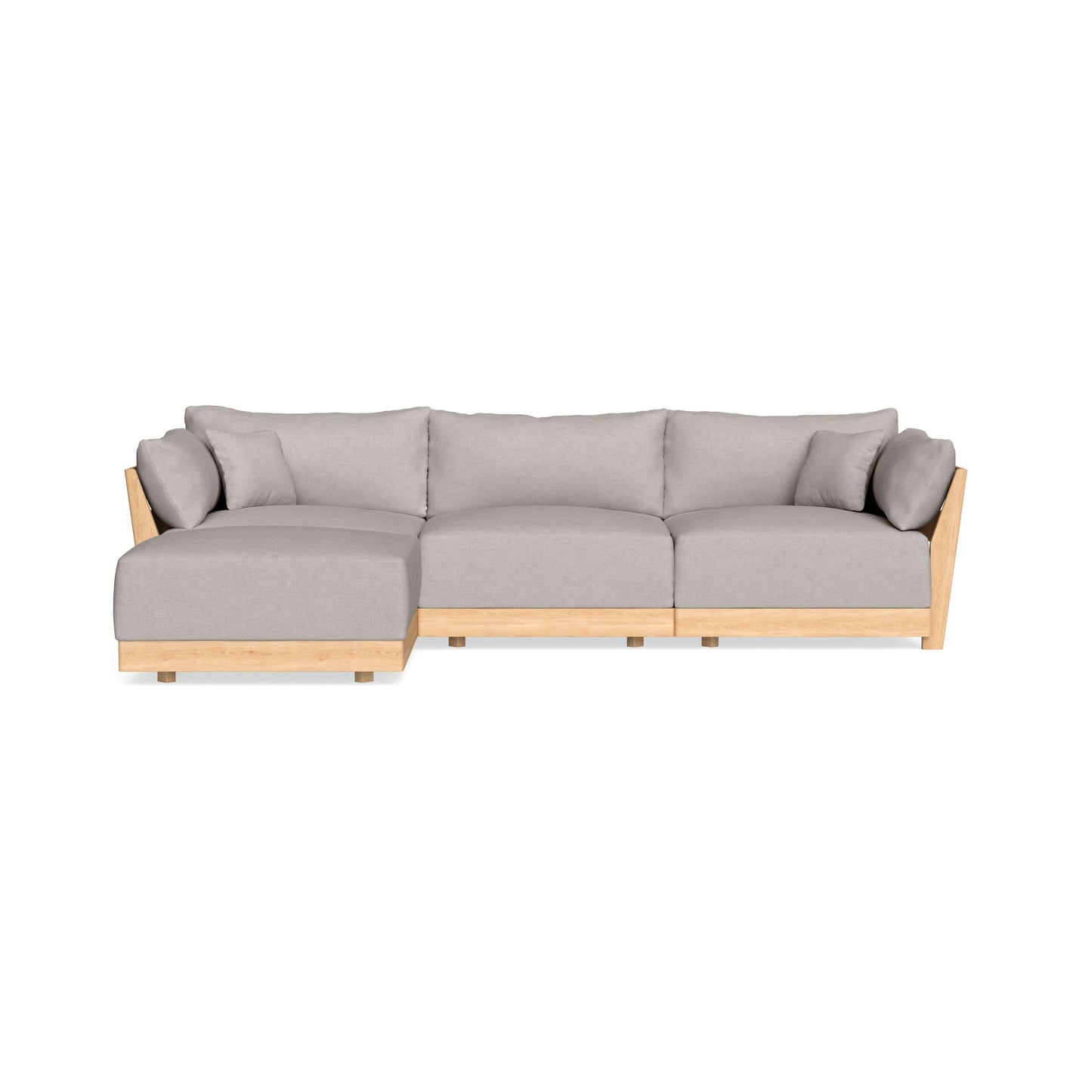 Slipcover Only - Modular Bondi 3-Seater Sectional in Cloud