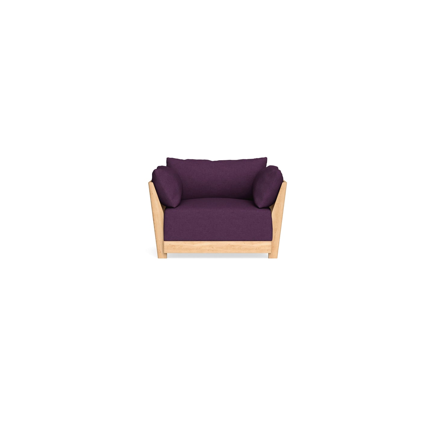 Slipcover Only - Modular Bondi Armchair in Aubergine