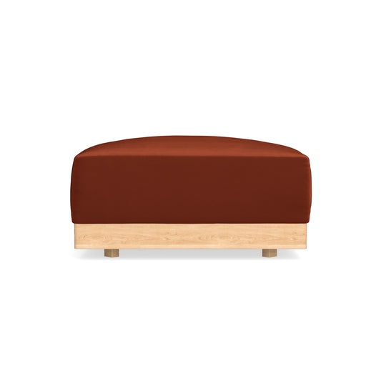 Modular Bondi Latte Ottoman in Rust | Classic Blend