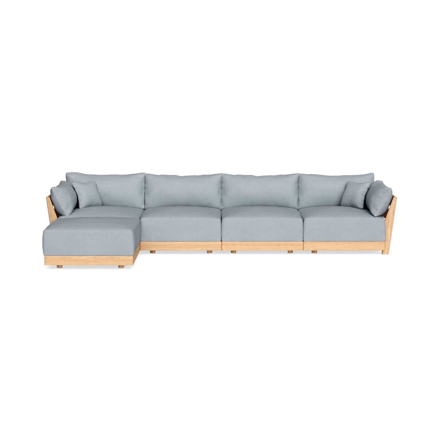 Slipcover Only - Modular Bondi 4-Seater Sectional in Ash
