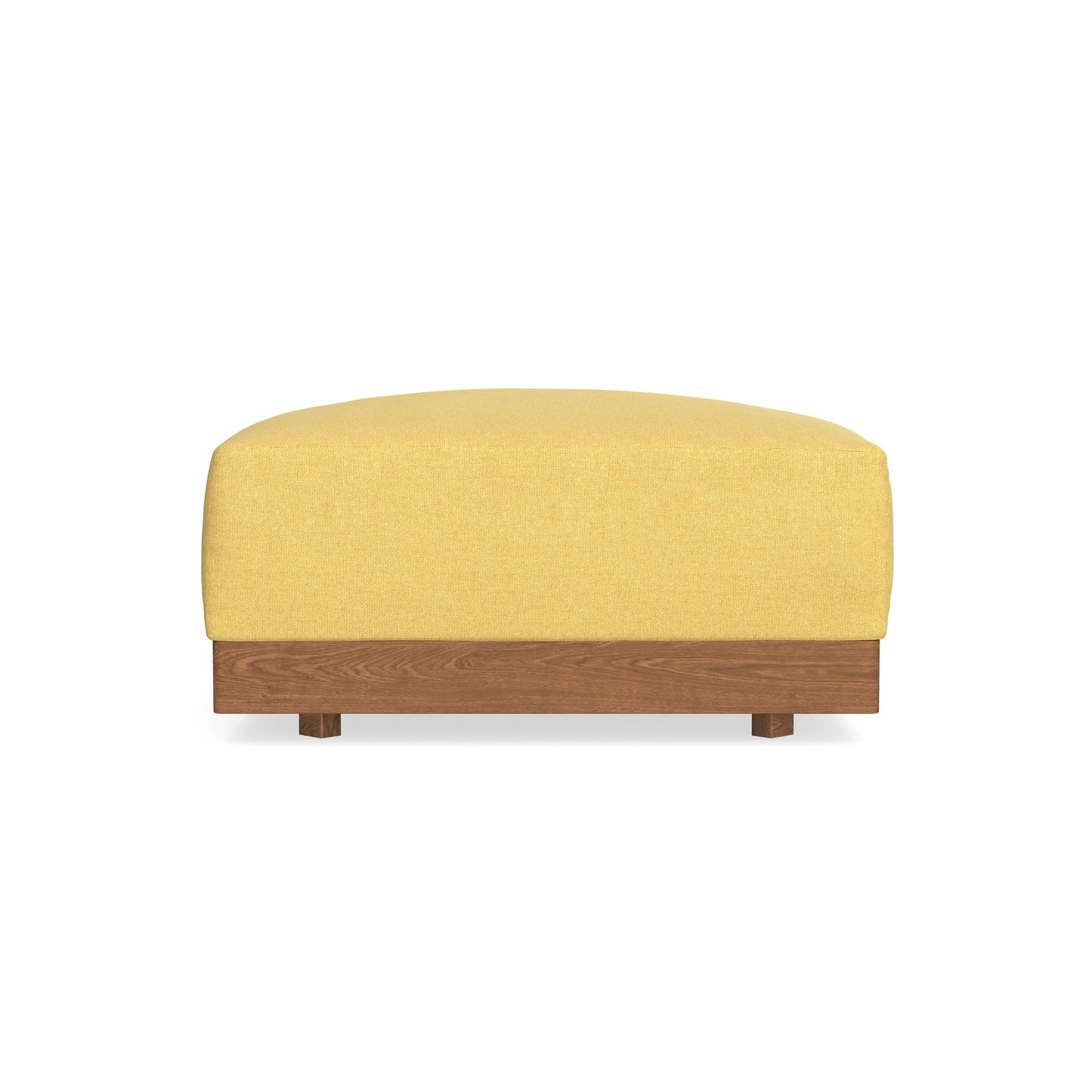 Modular Bondi Espresso Ottoman in Goldenrod | Classic Blend