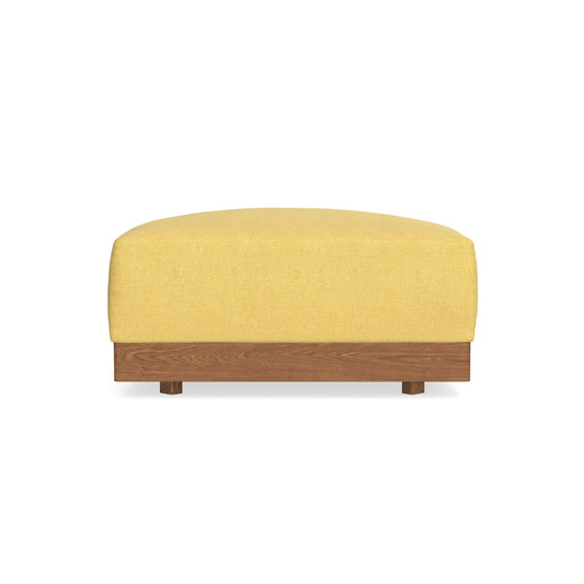 Modular Bondi Espresso Ottoman in Goldenrod | Classic Blend