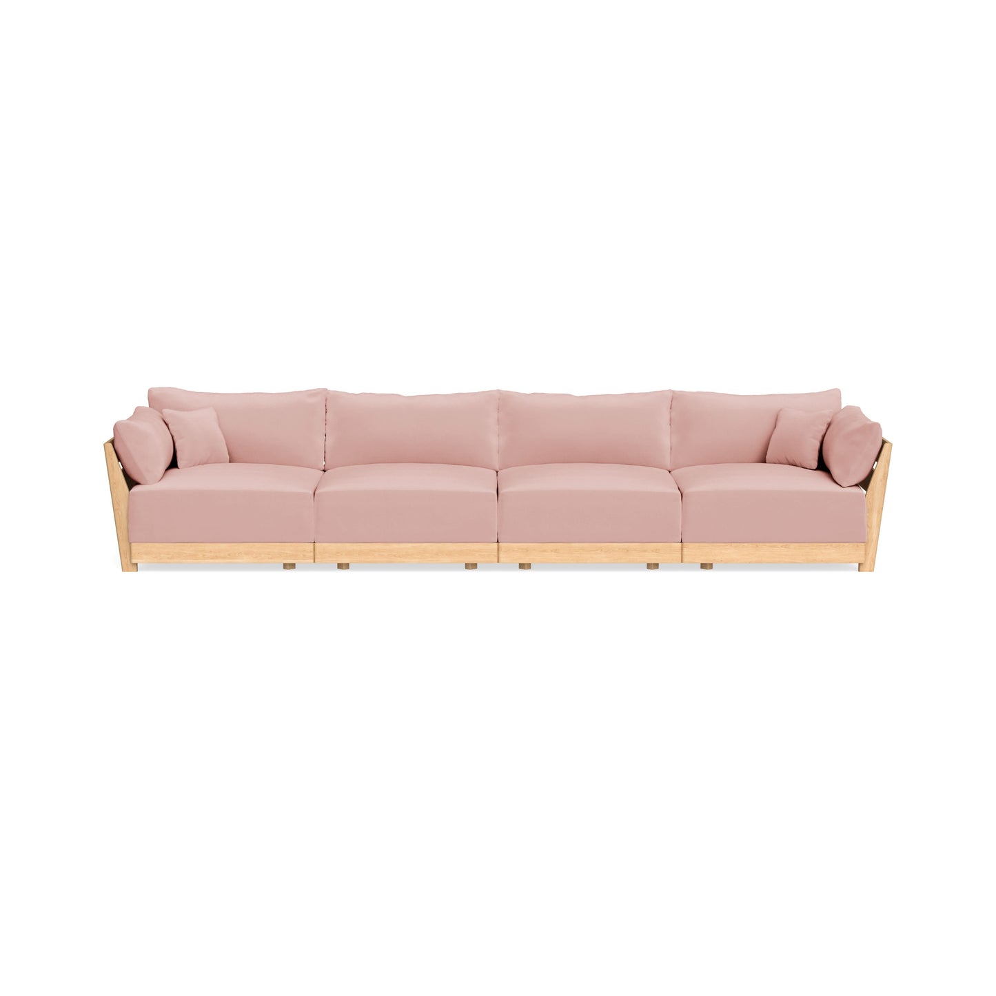 Slipcover Only - Modular Bondi 4-Seater Sofa in Powder Pink