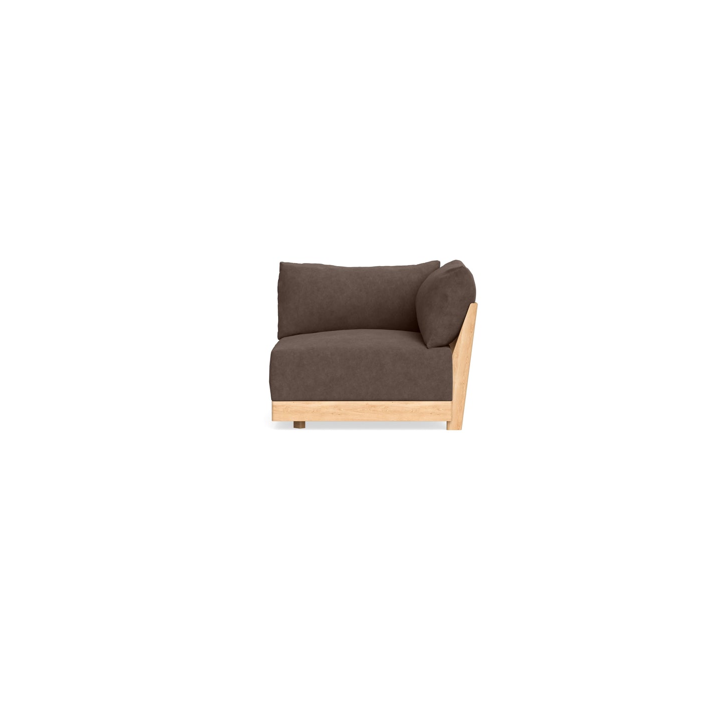 Slipcover Only - Modular Bondi Corner Chair in Chocolate