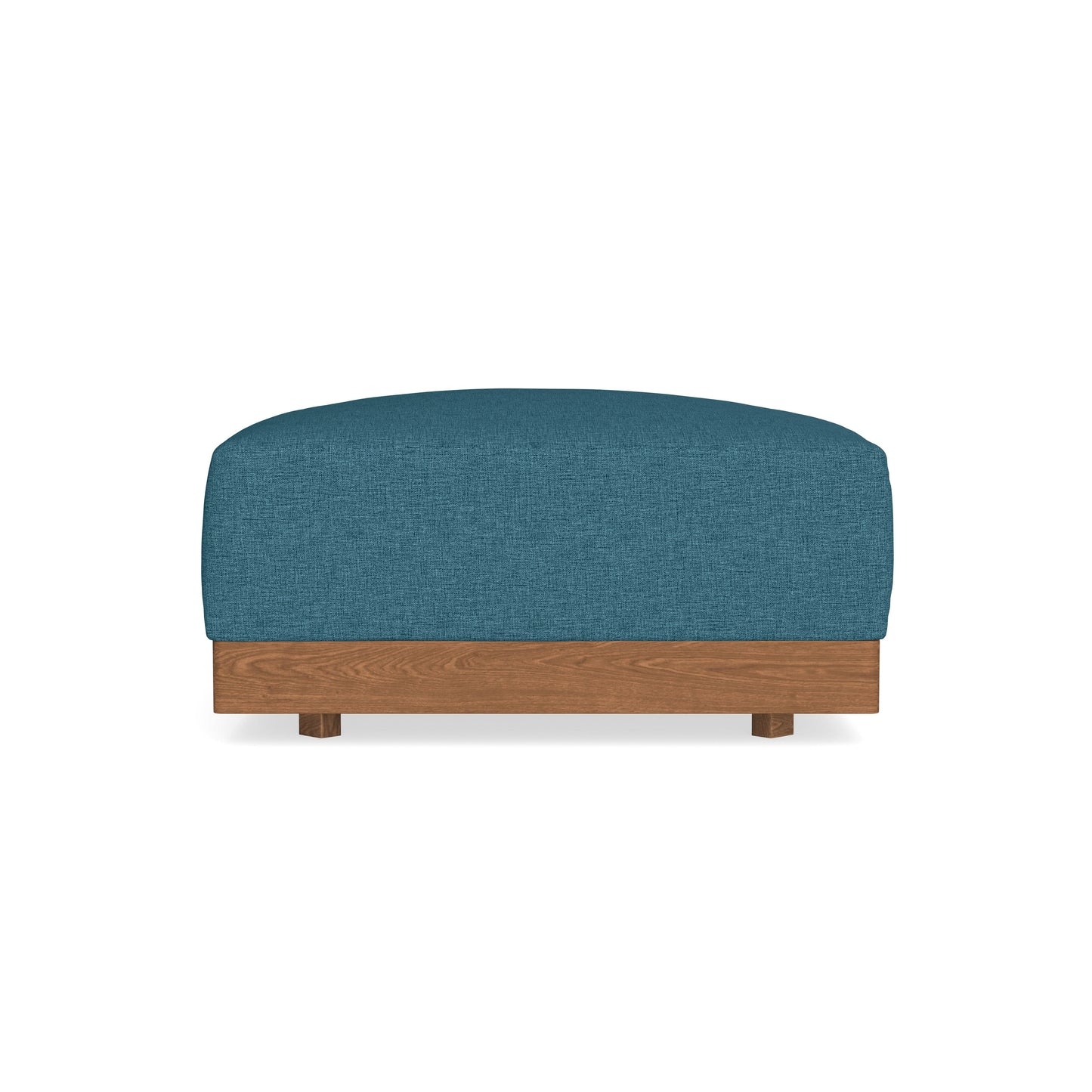Modular Bondi Espresso Ottoman in Aegean Blue | Classic Blend