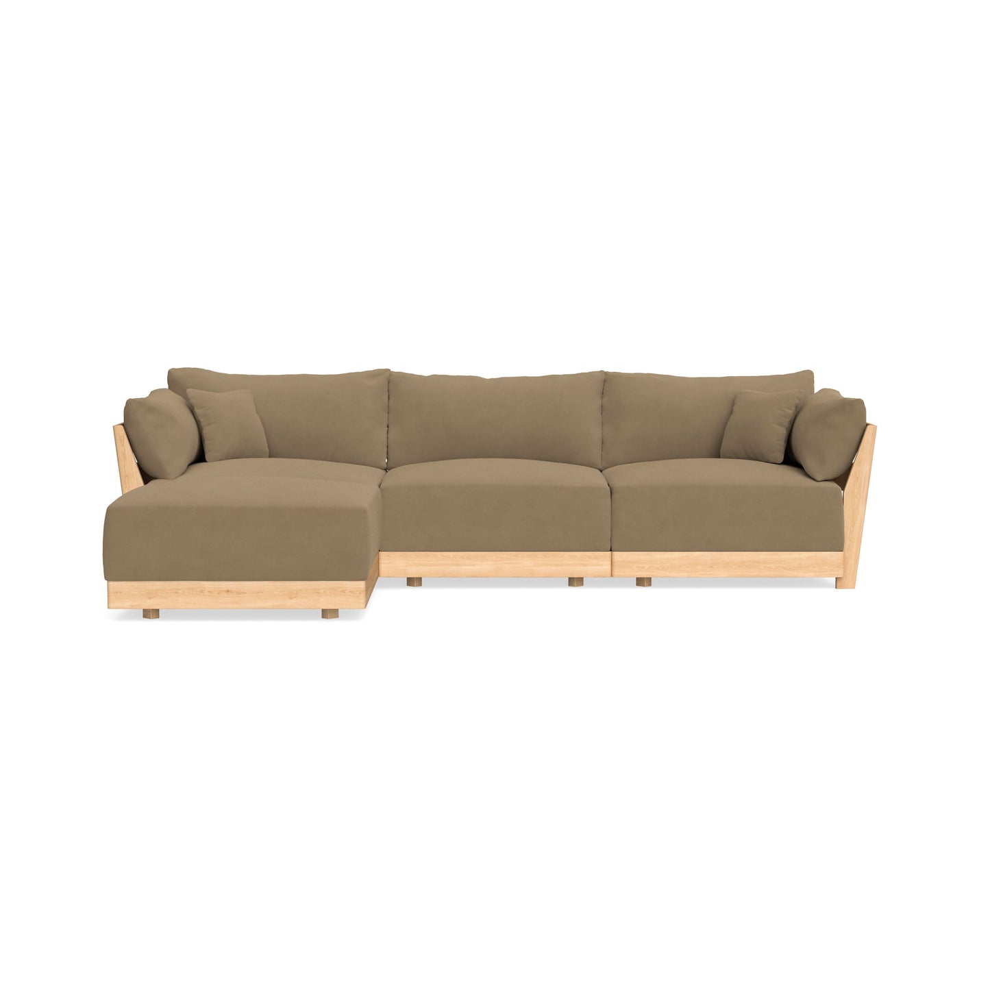 Slipcover Only - Modular Bondi 3-Seater Sectional in Macchiato