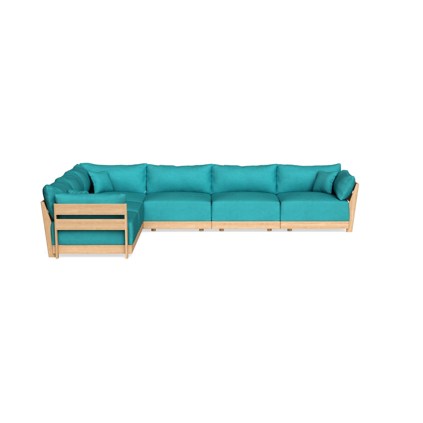 Slipcover Only - Modular Bondi 6-Seater Corner Sectional in Pool