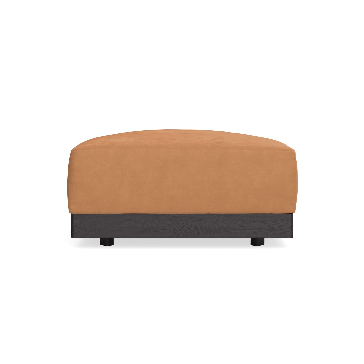 Modular Bondi Black Ottoman in Cheddar | Classic Blend