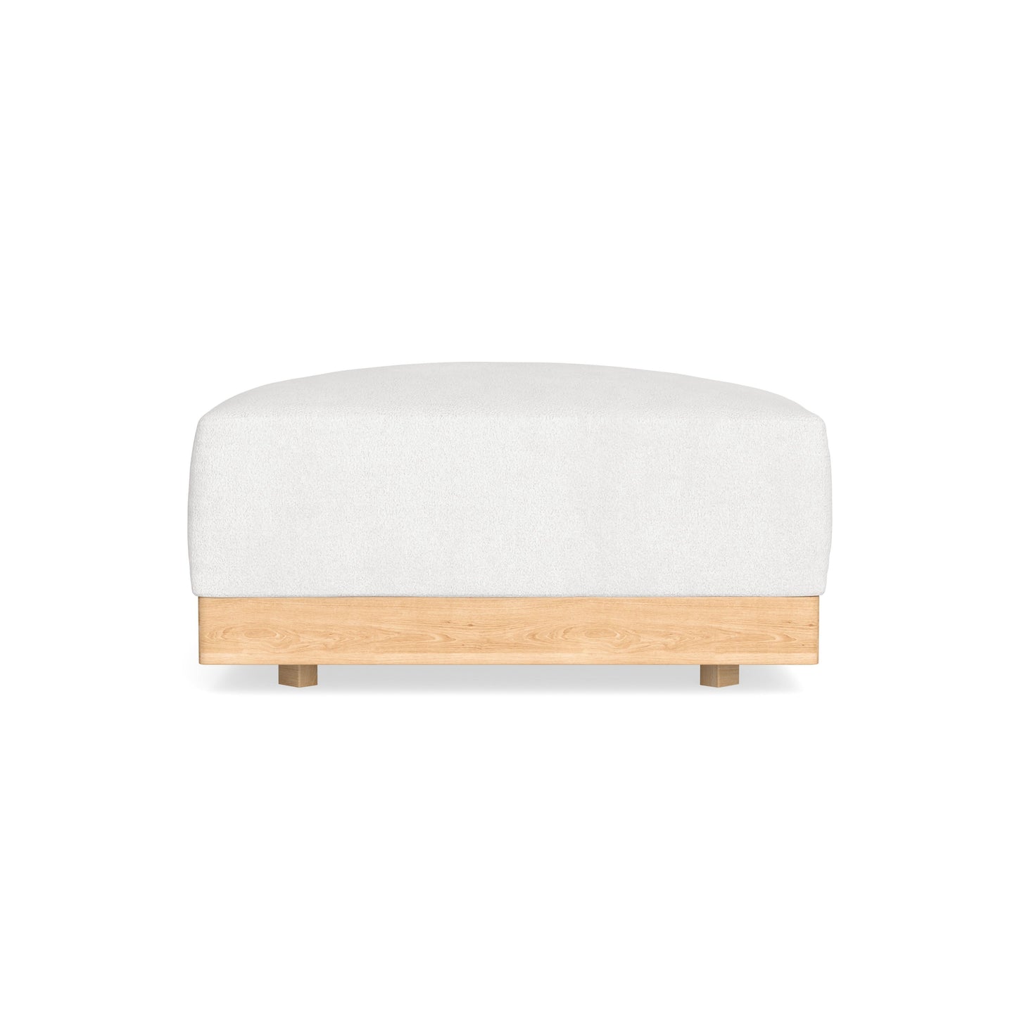 Slipcover Only - Modular Bondi Ottoman in Snow