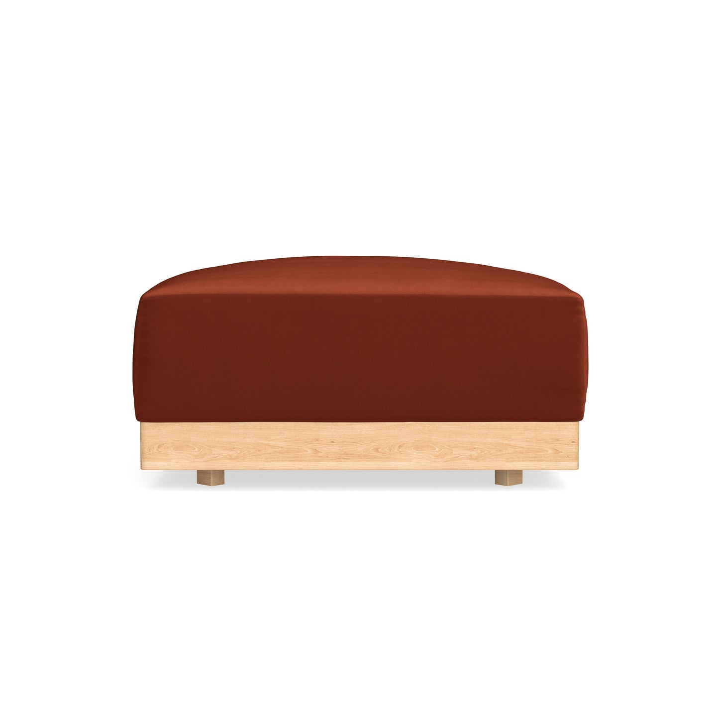 Slipcover Only - Modular Bondi Ottoman in Rust
