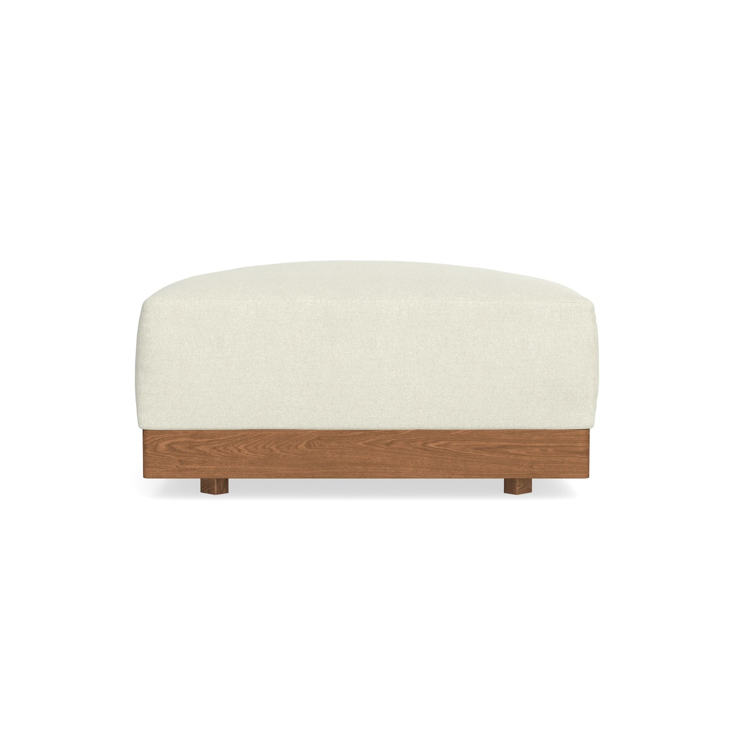 Modular Bondi Espresso Ottoman in Eggshell | Classic Blend