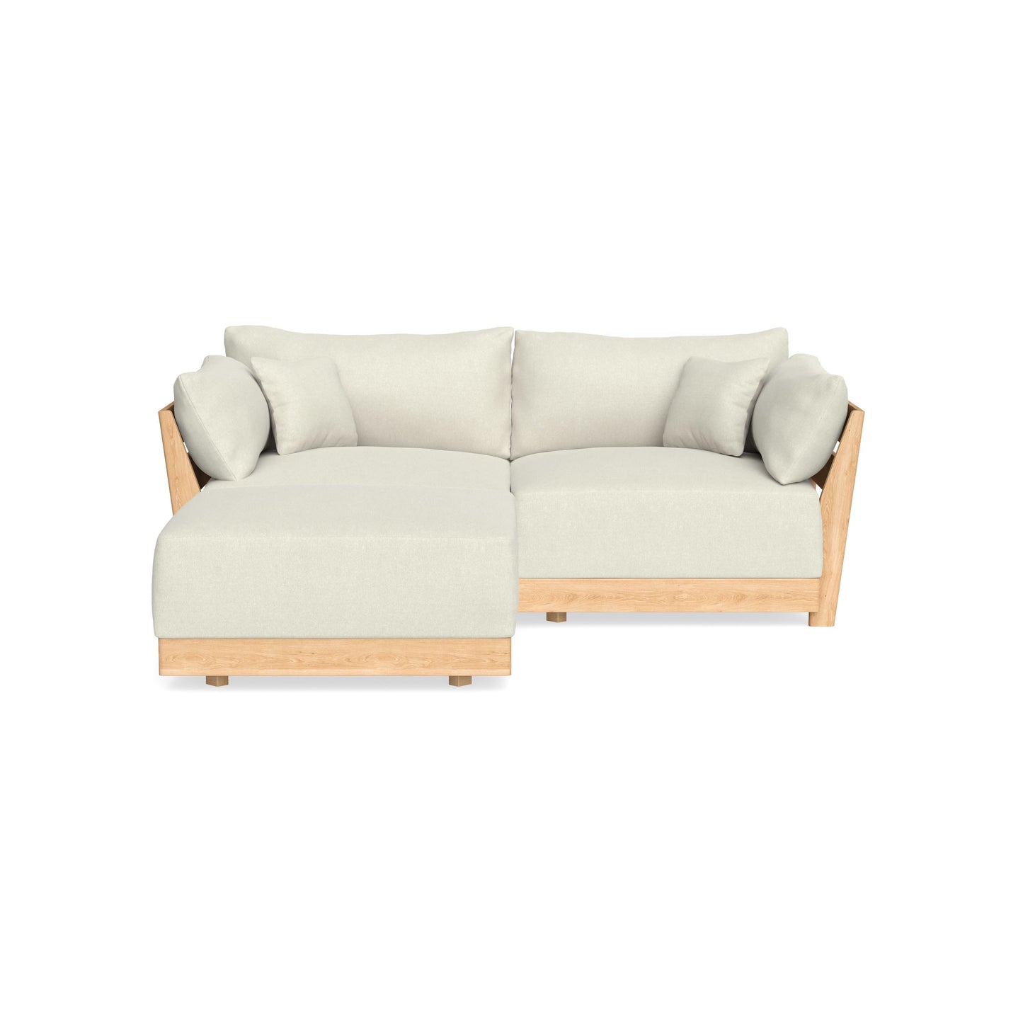 Slipcover Only - Modular Bondi 2-Seater Sectional in Eggshell