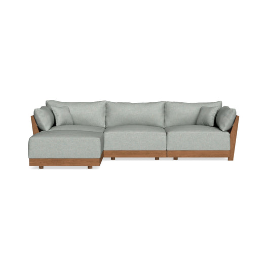 Modular Bondi Espresso 3-Seater Sectional in Spa | Classic Blend