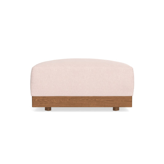 Modular Bondi Espresso Ottoman in Peony | Classic Blend