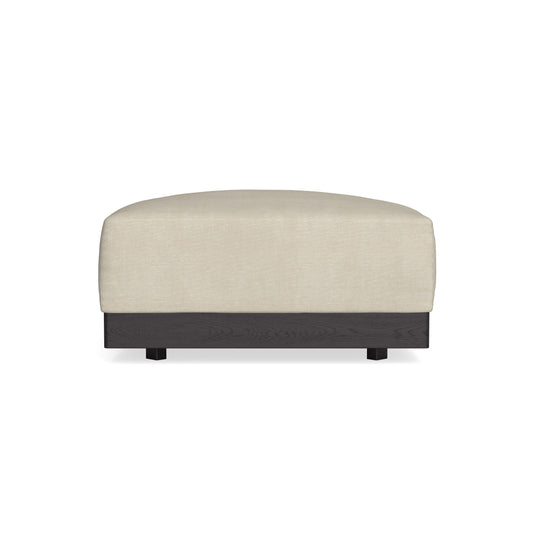 Modular Bondi Black Ottoman in Almond | Classic Blend