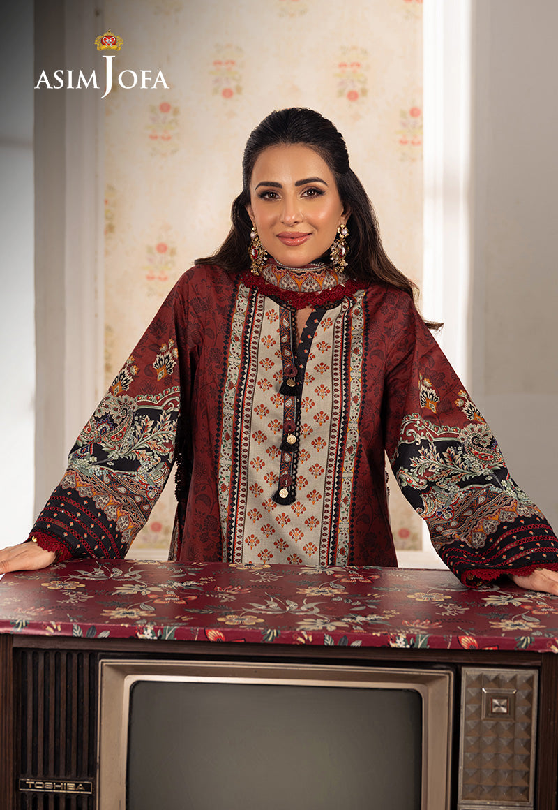 AJARP-26 PRINTED LAWN 3 PCS