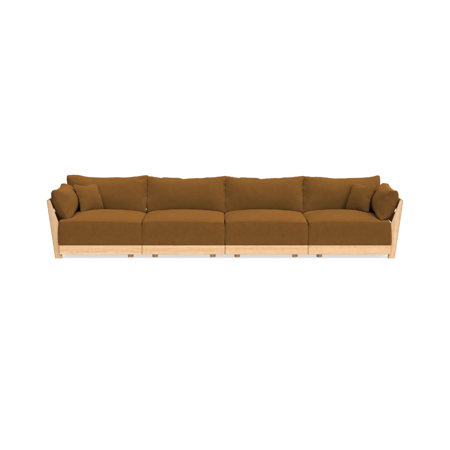 Slipcover Only - Modular Bondi 4-Seater Sofa in Cognac