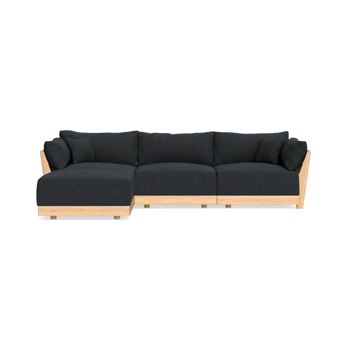 Slipcover Only - Modular Bondi 3-Seater Sectional in Coal
