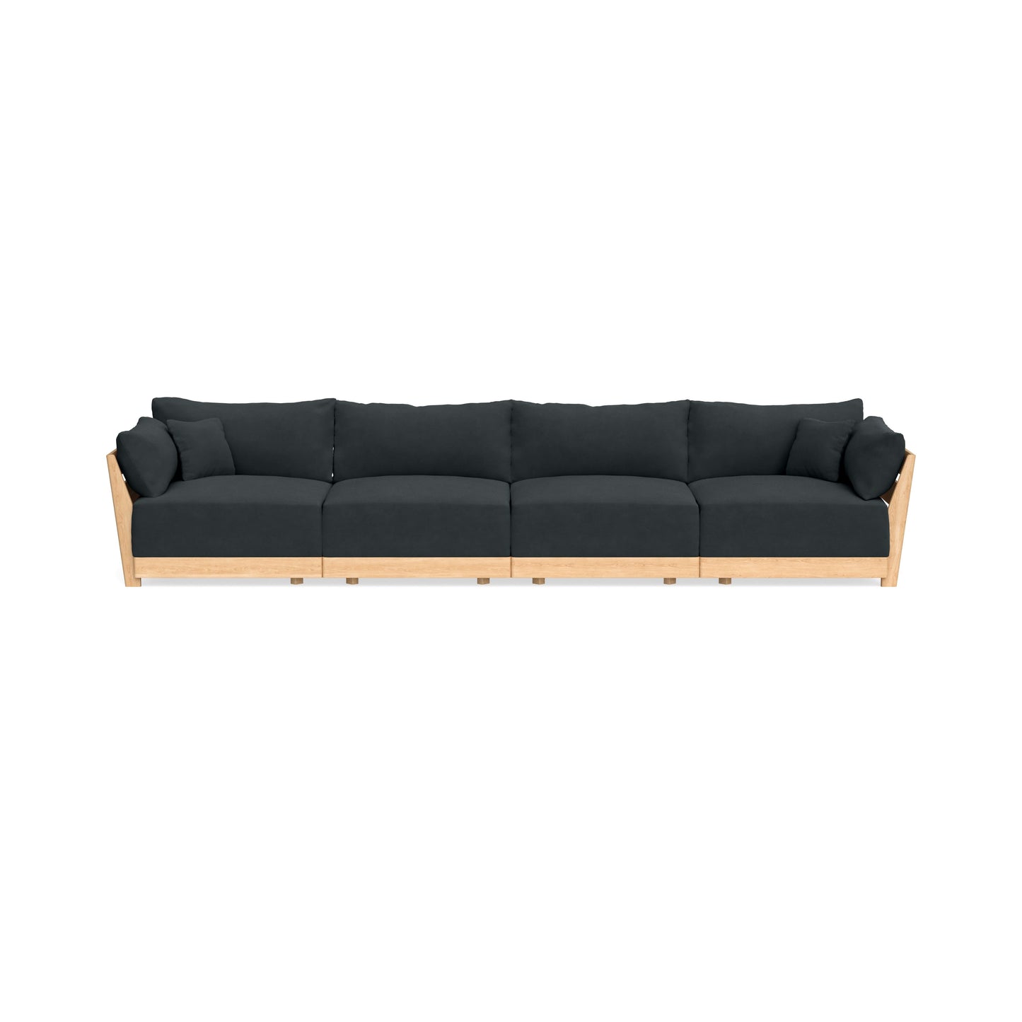 Slipcover Only - Modular Bondi 4-Seater Sofa in Obsidian