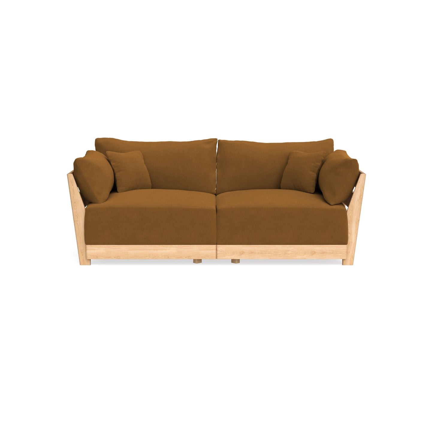 Slipcover Only - Modular Bondi 2-Seater Sofa in Cognac