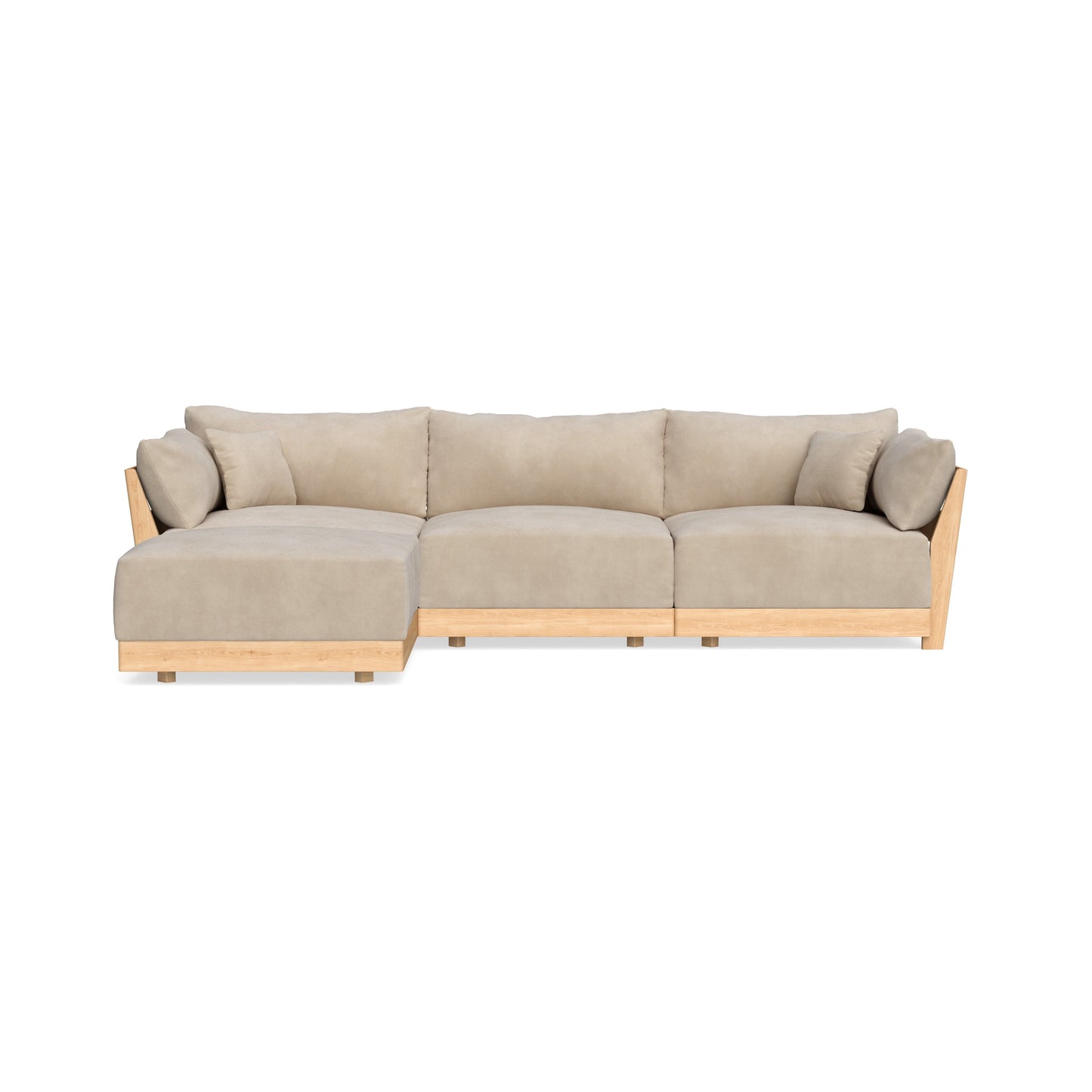 Slipcover Only - Modular Bondi 3-Seater Sectional in Oyster