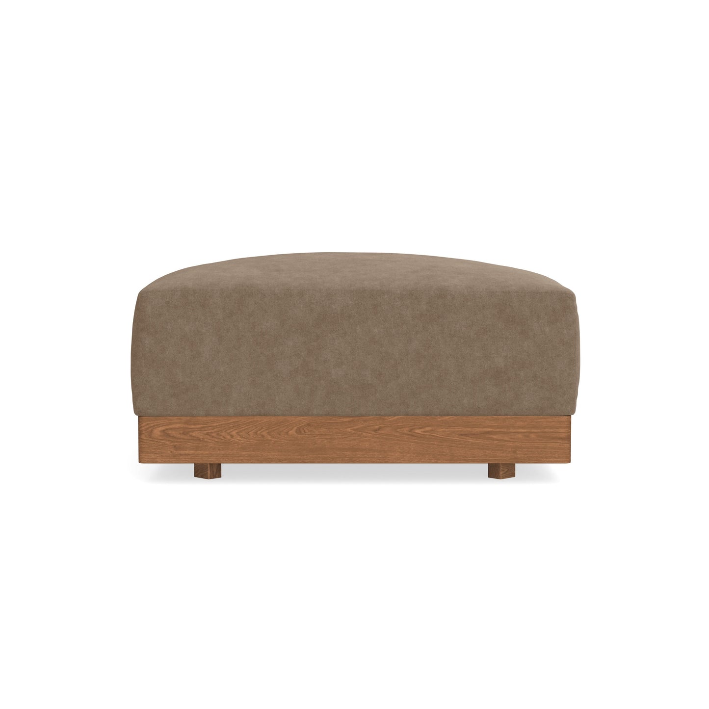 Modular Bondi Espresso Ottoman in Coffee | Memory Foam Blend