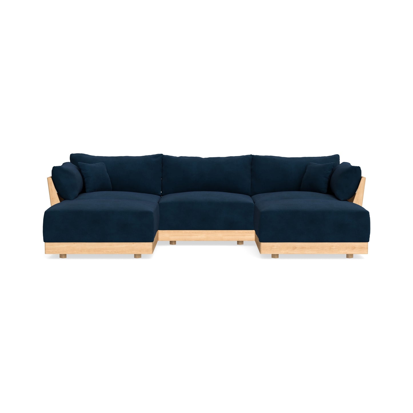 Slipcover Only - Modular Bondi 3-Seater U-Sectional in Royal Blue