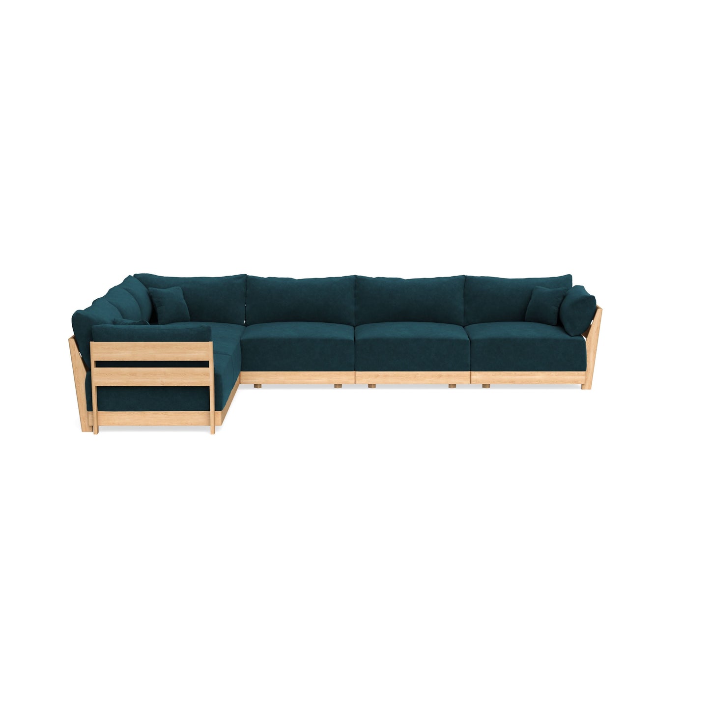 Slipcover Only - Modular Bondi 6-Seater Corner Sectional in Indigo