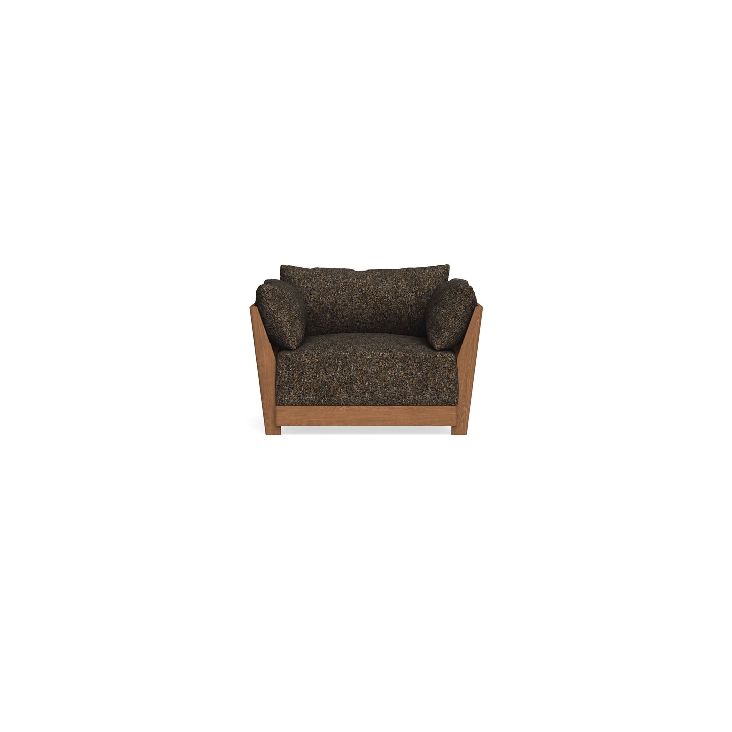 Modular Bondi Espresso Armchair in Phantom | Classic Blend
