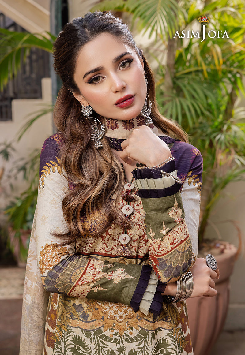 AJRW-12 EMBROIDERED 3 PCS