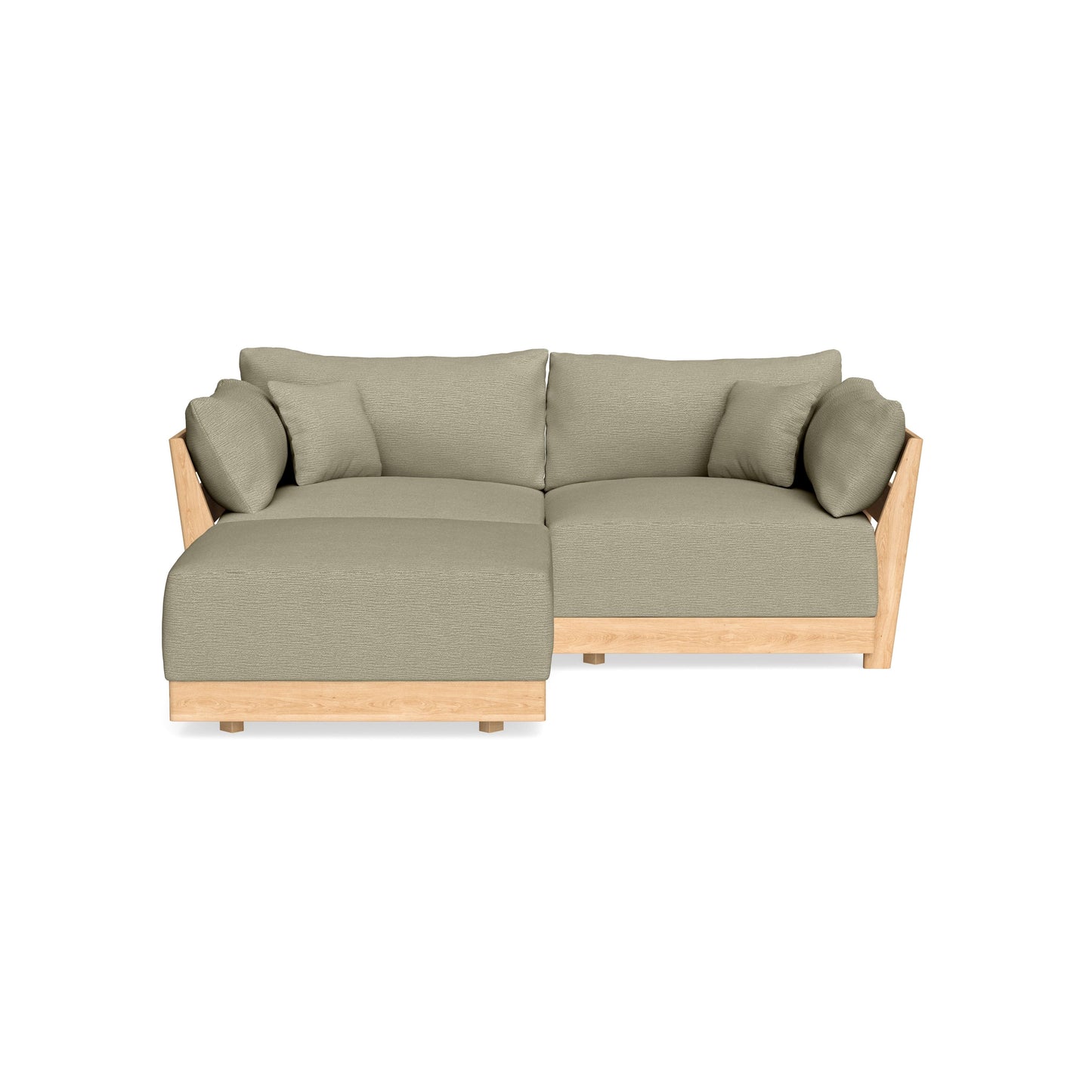 Slipcover Only - Modular Bondi 2-Seater Sectional in Cappuccino
