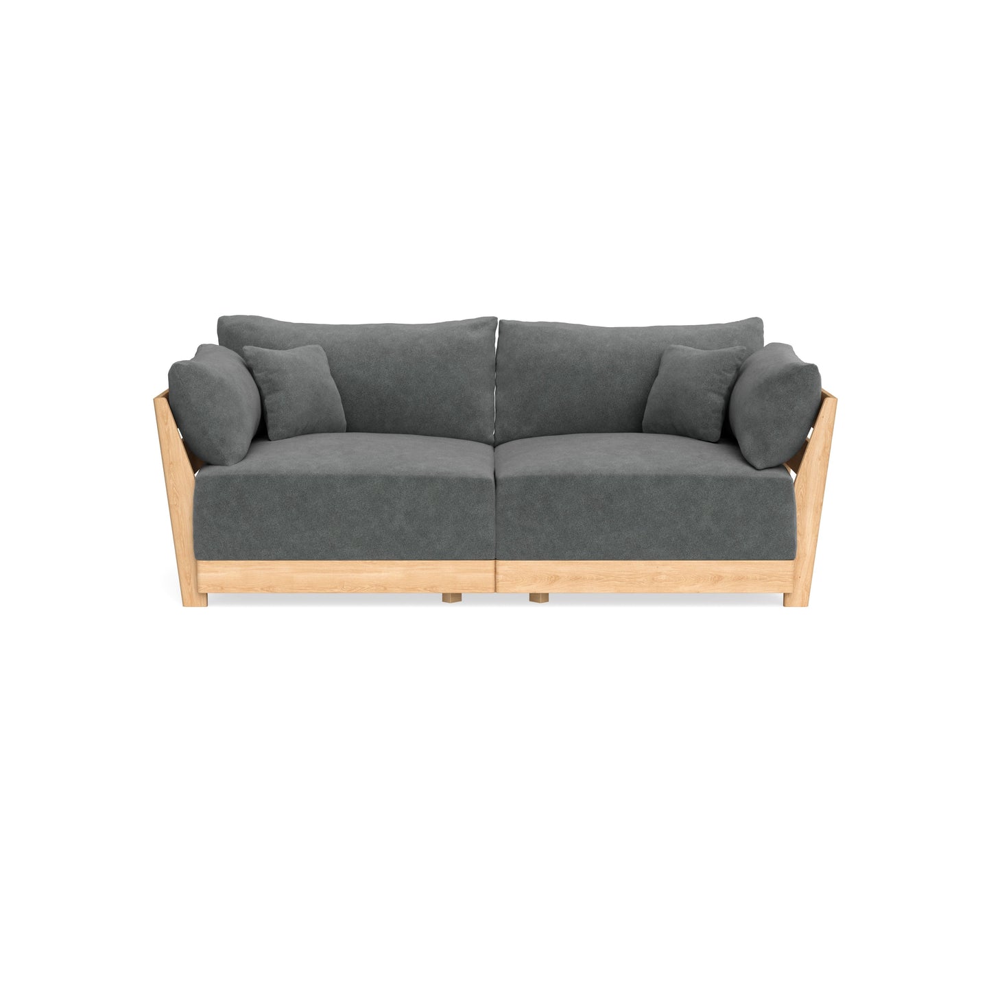 Slipcover Only - Modular Bondi 2-Seater Sofa in Chimney Gray